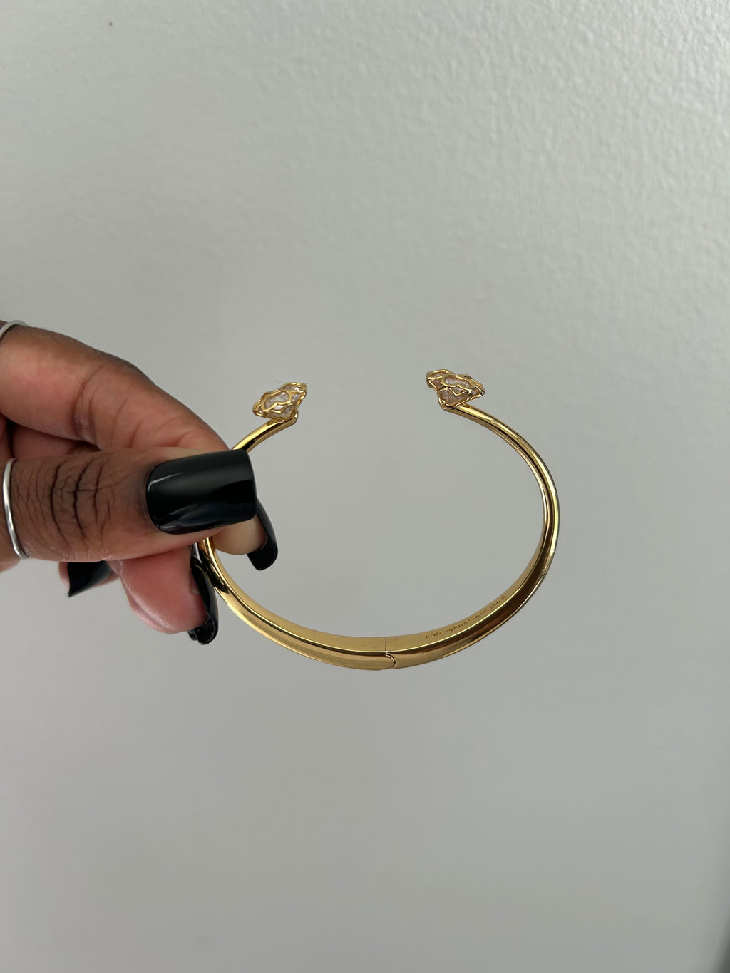 Upcycled K. Spade ♠️ Clover Bangle