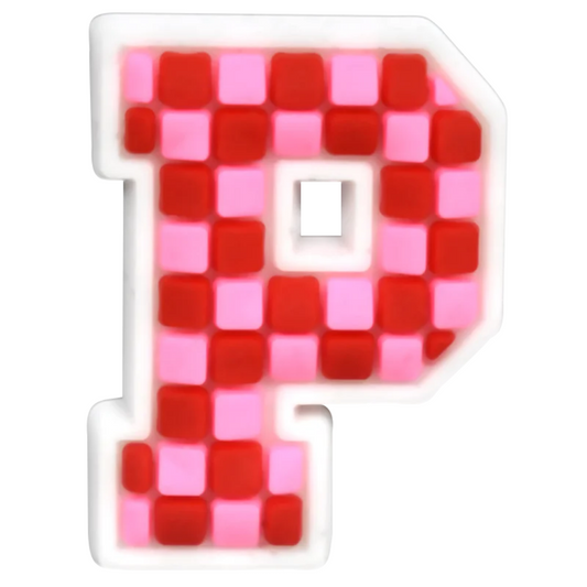 P - Red Checkered