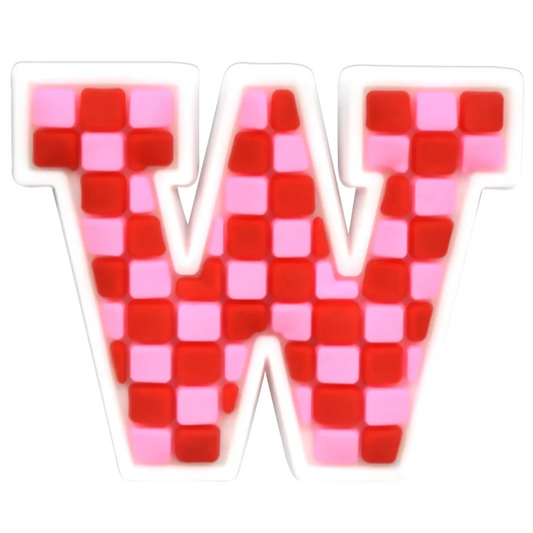 W - Red Checkered