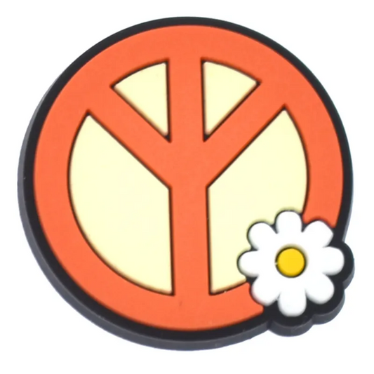 Peace Symbol with Flower