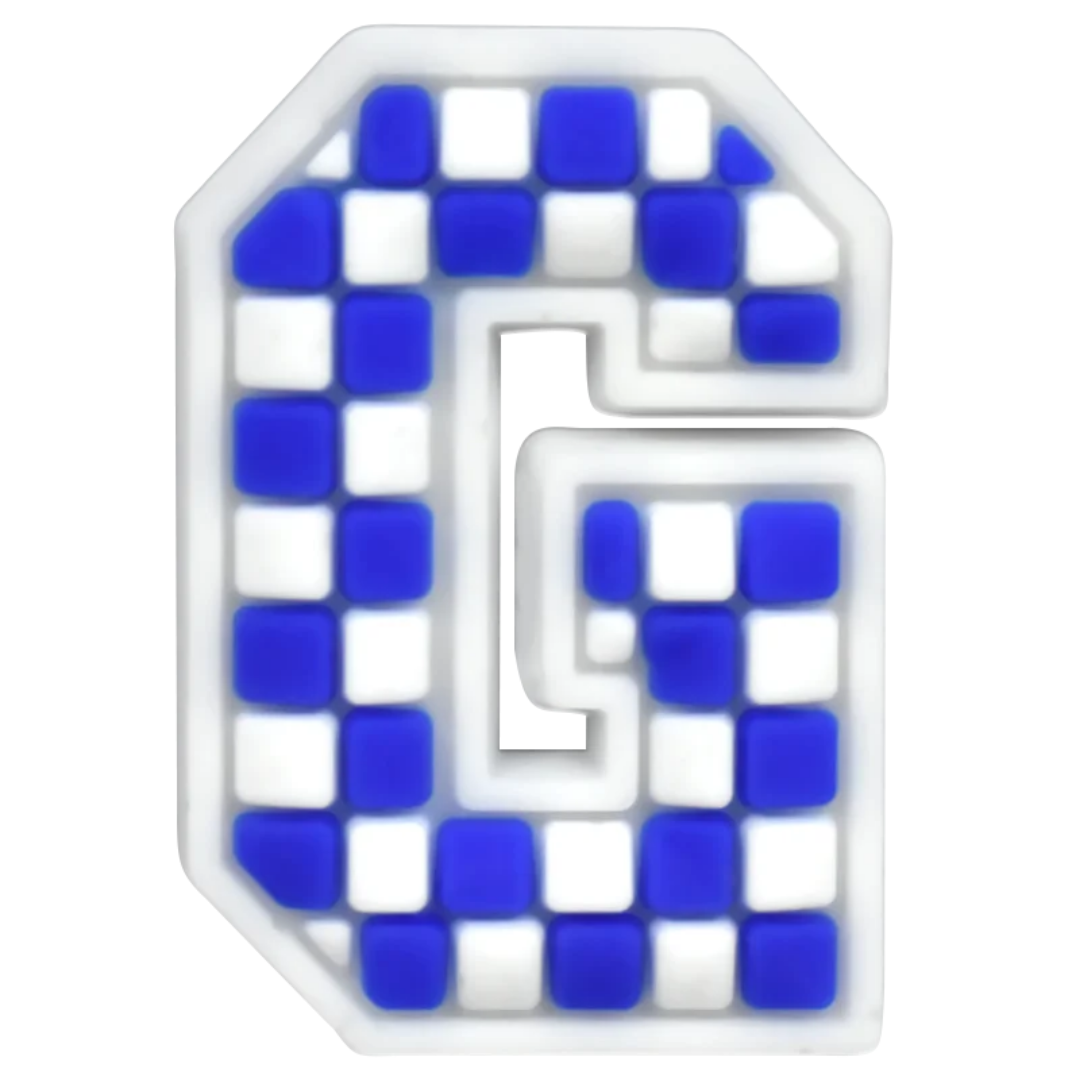 G - Blue Checkered