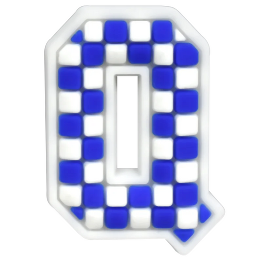Q - Blue Checkered