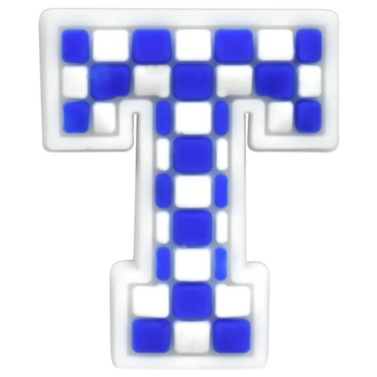 T - Blue Checkered
