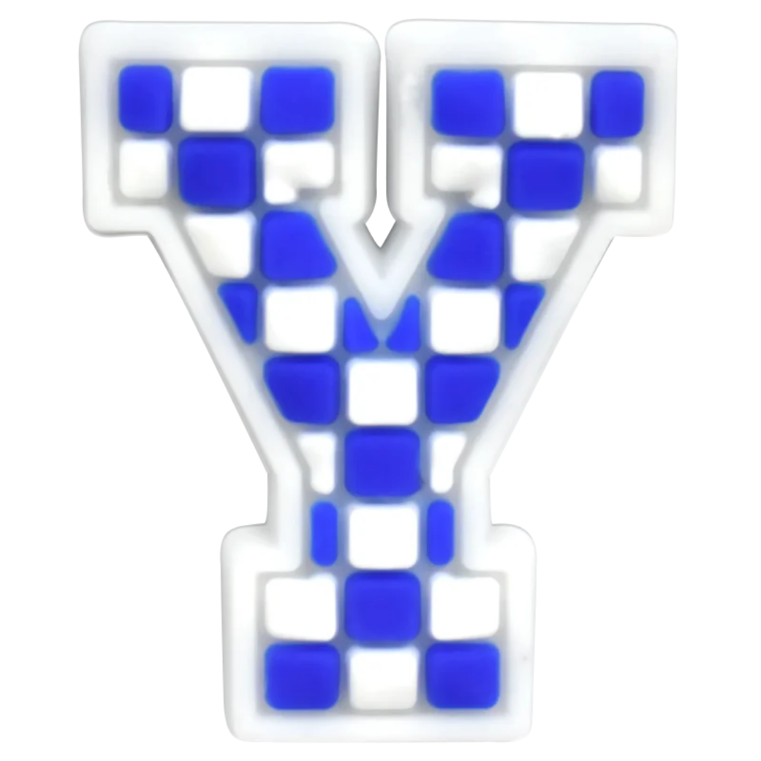 Y - Blue Checkered