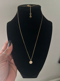 Upcycled K. Spade ♠️ Clover Necklace