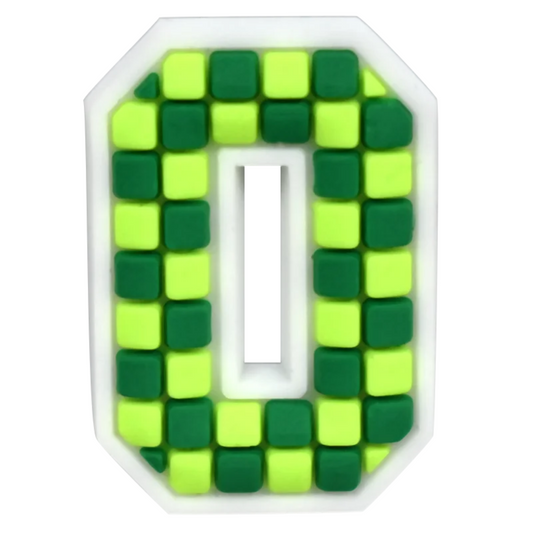O - Green Checkered