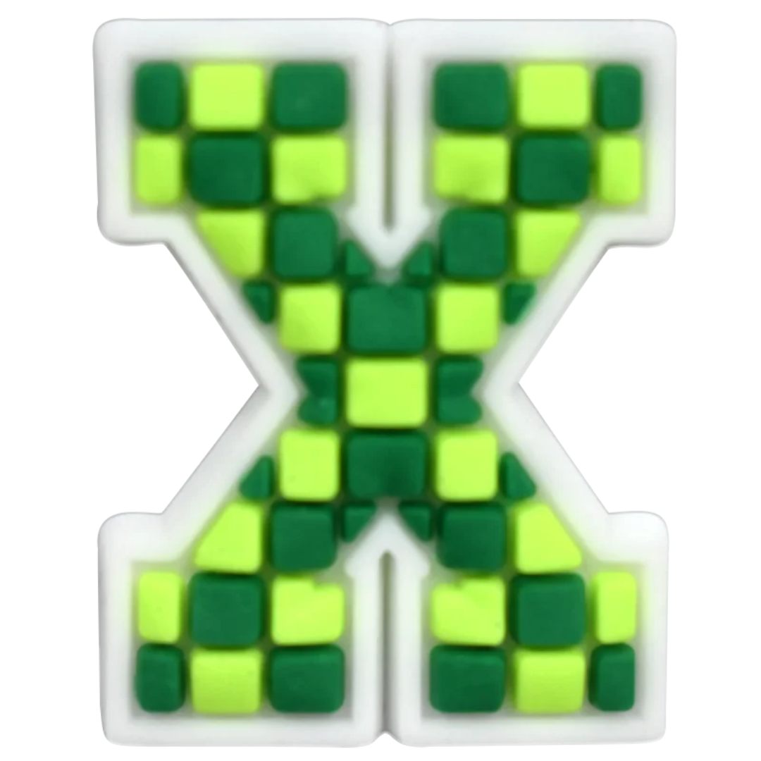 X - Green Checkered