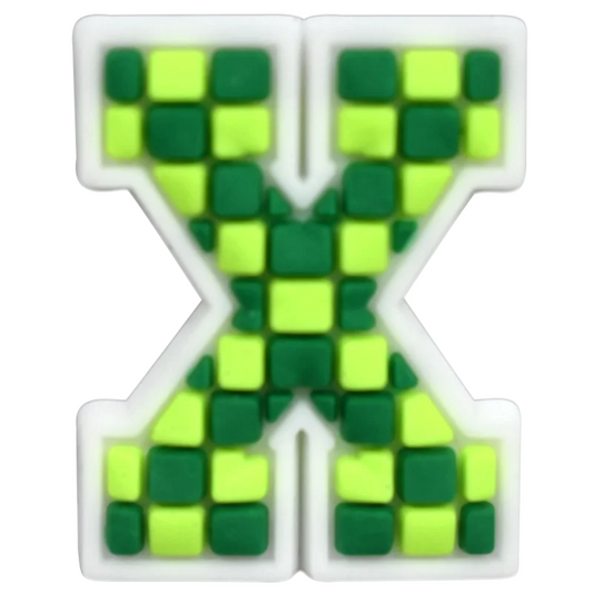 X - Green Checkered