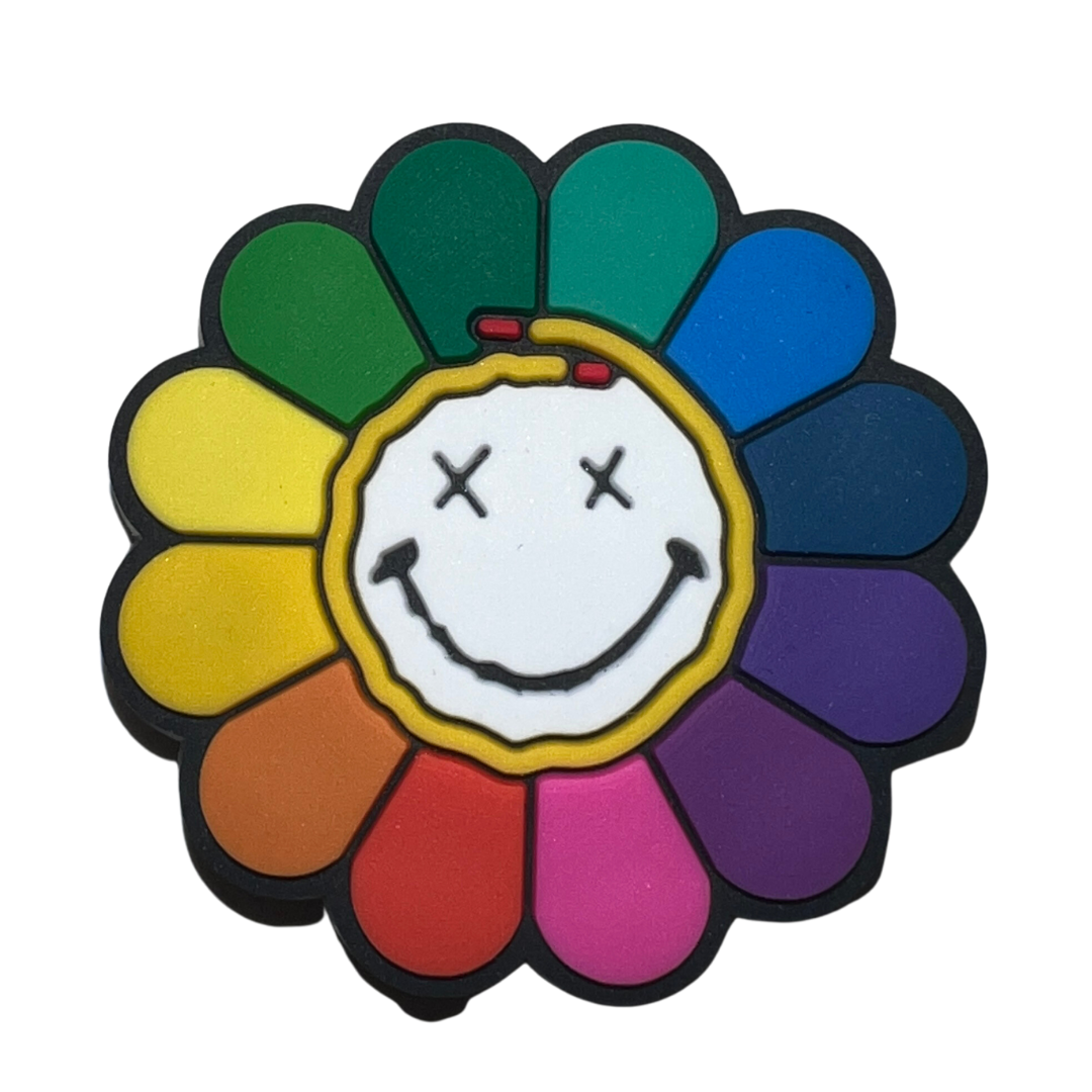 Rainbow Flower with XX eyes