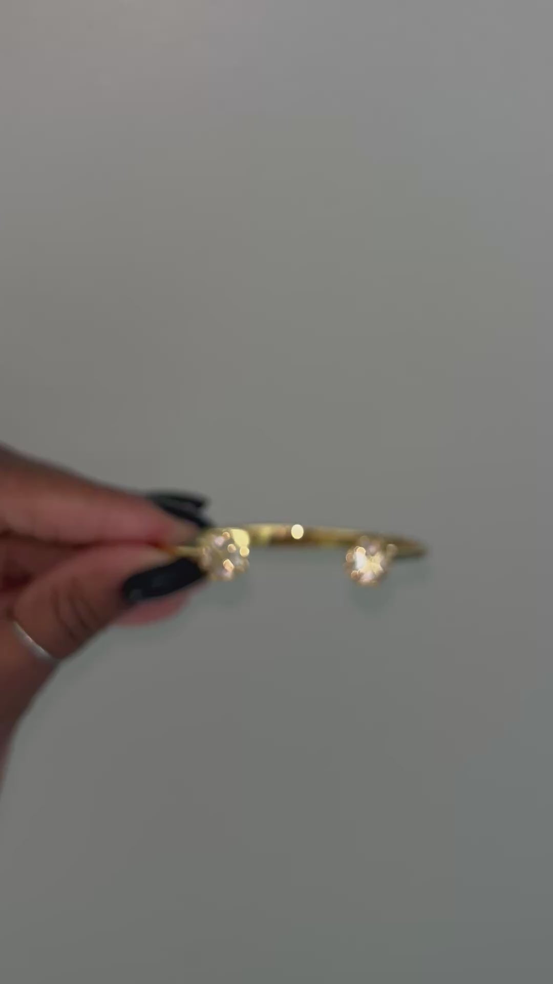 Upcycled K. Spade ♠️ Clover Bangle